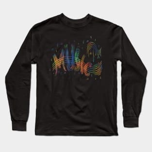 Music lovers inspirational art Long Sleeve T-Shirt